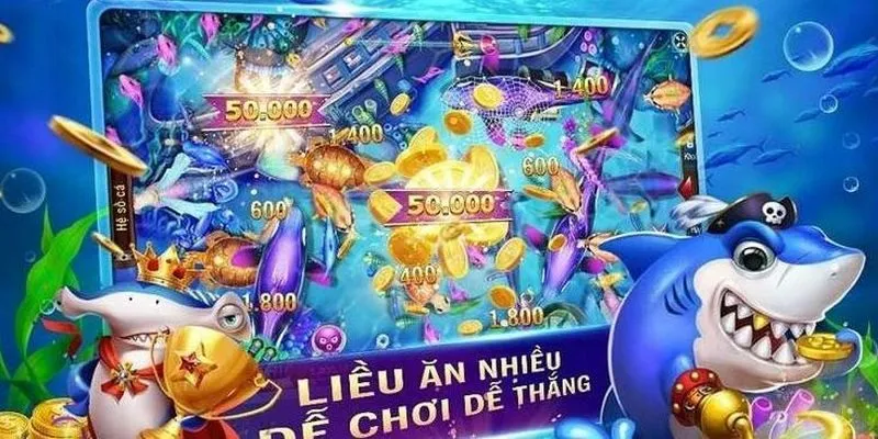 Sảnh cược tiêu biểu hoạt động trong bắn cá 789F